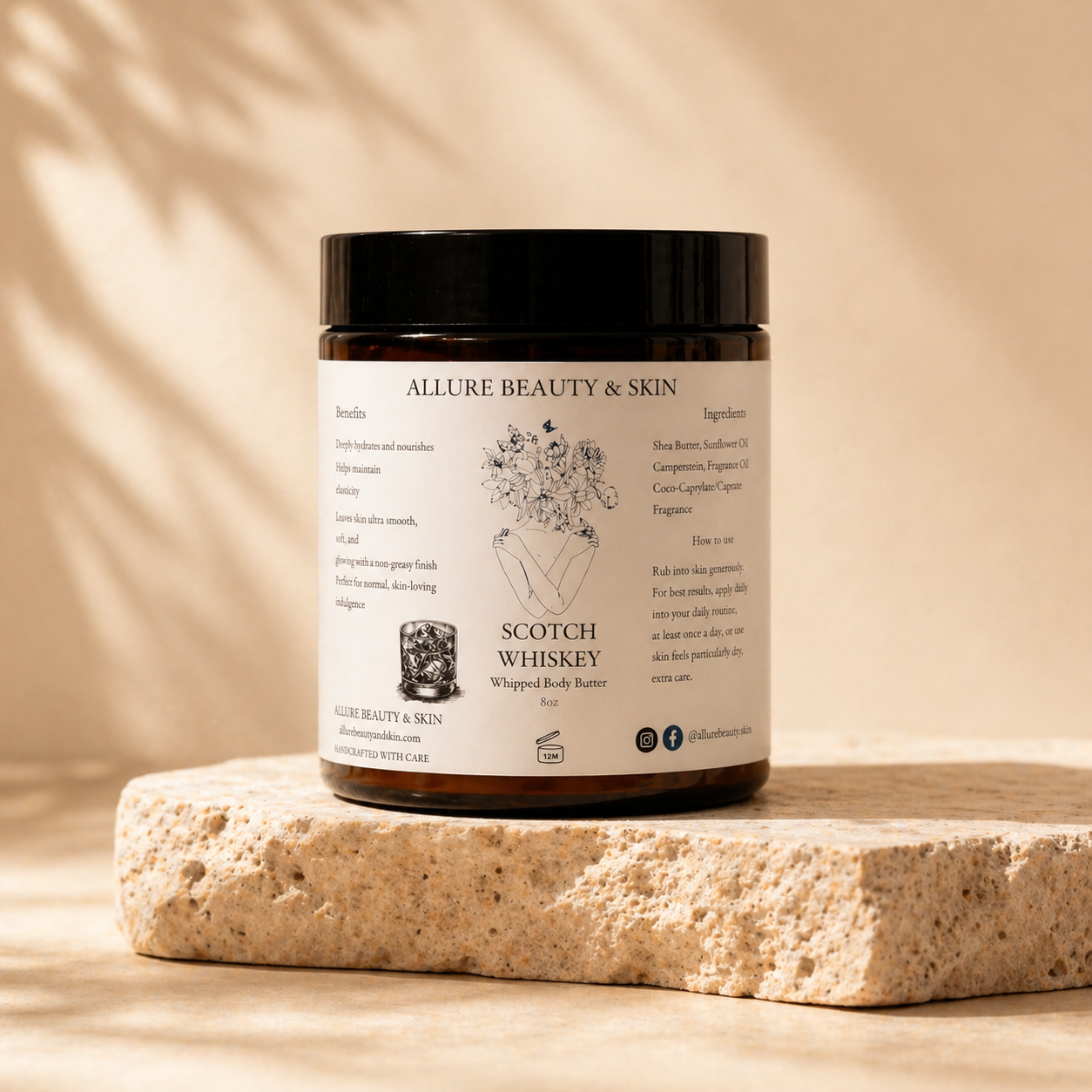 Scotch Whiskey Body Butter