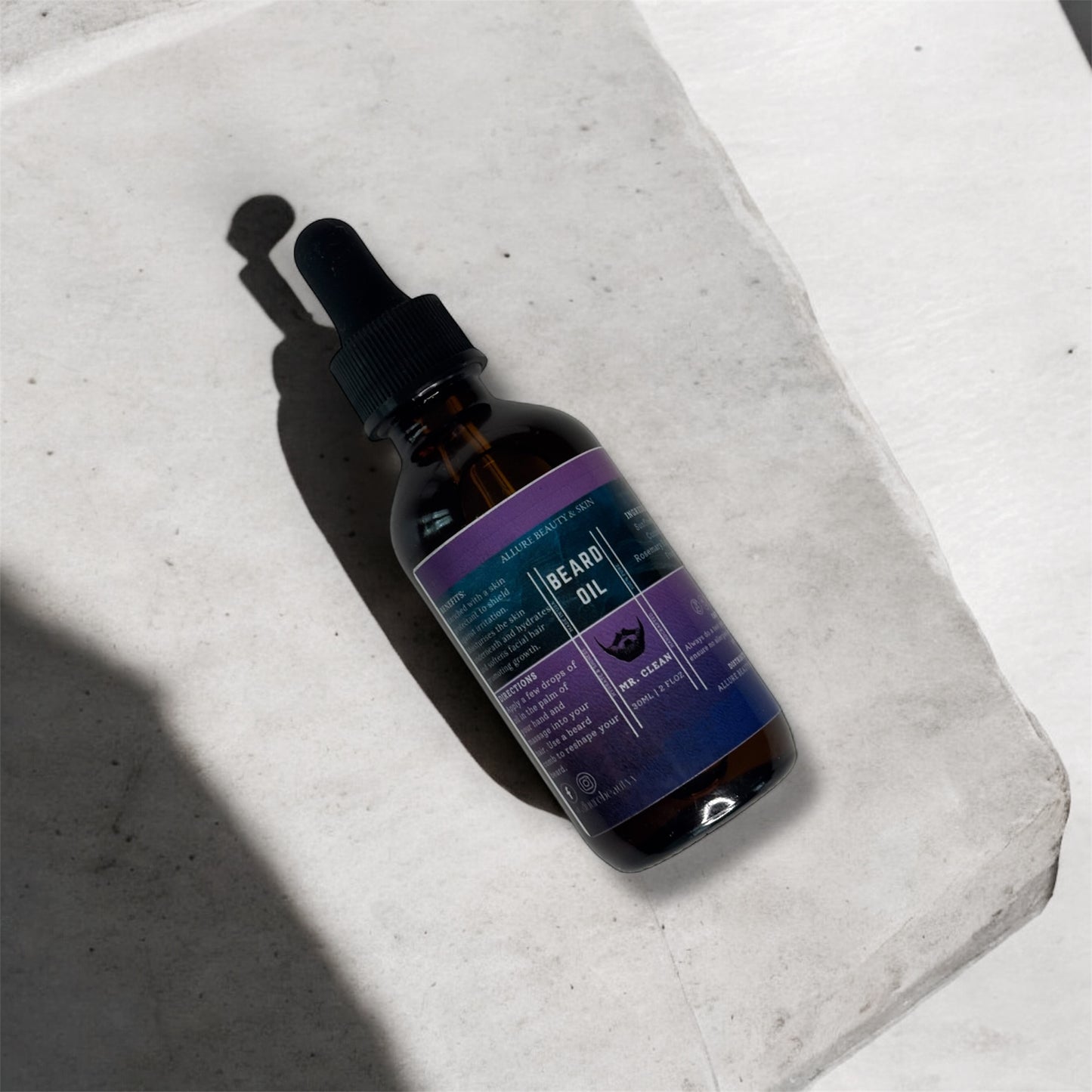 “Mr. Clean” Beard Oil